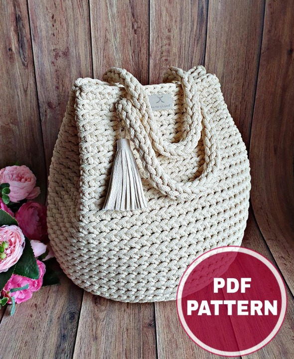 πβ¨ Dew Drop Crochet Bag Pattern β Easy & Stylish Tote PDF π§Ά