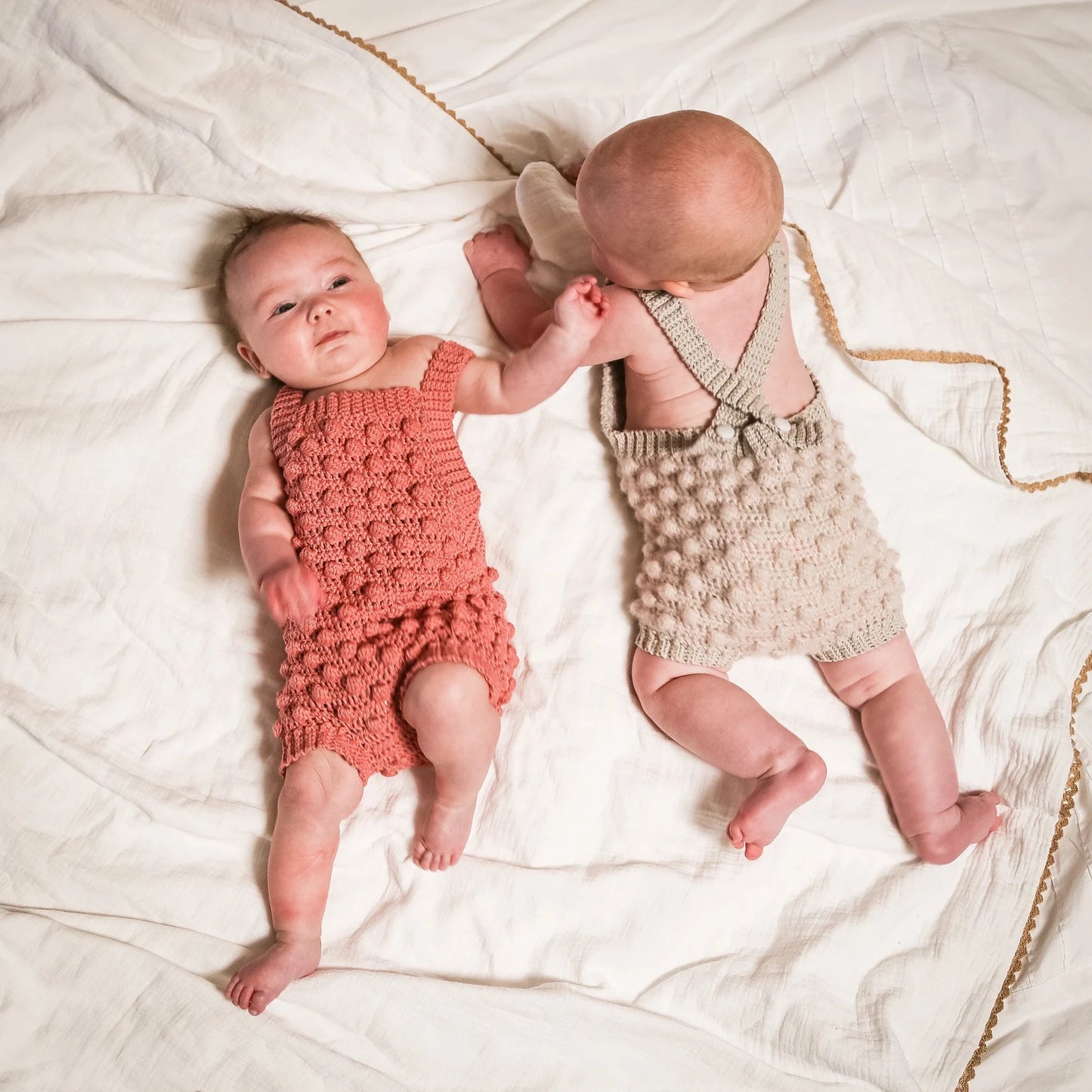 π Bobble Baby Romper β Modern Crochet Pattern (0β12 Months) πΌβ¨