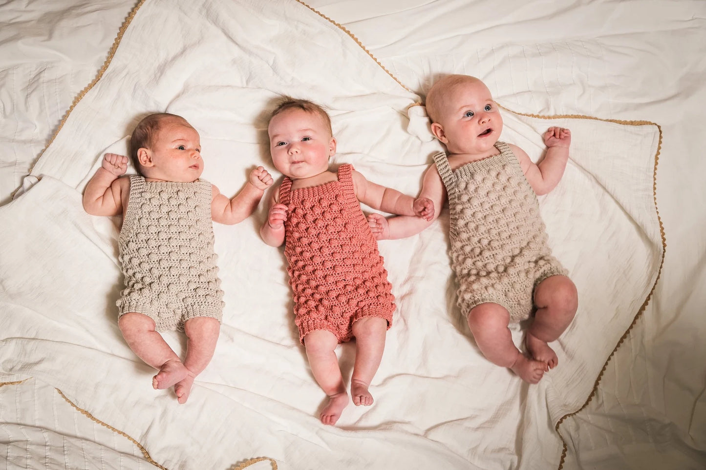 π Bobble Baby Romper β Modern Crochet Pattern (0β12 Months) πΌβ¨