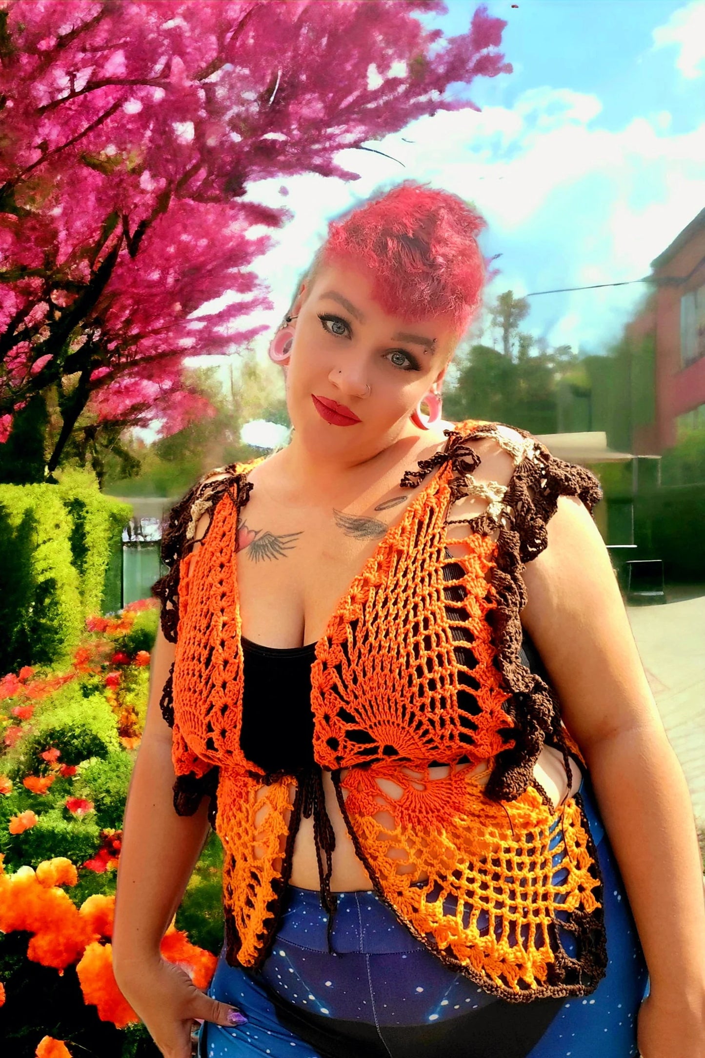 π¦ Fairyland Butterfly Vest Crochet Pattern (PDF)