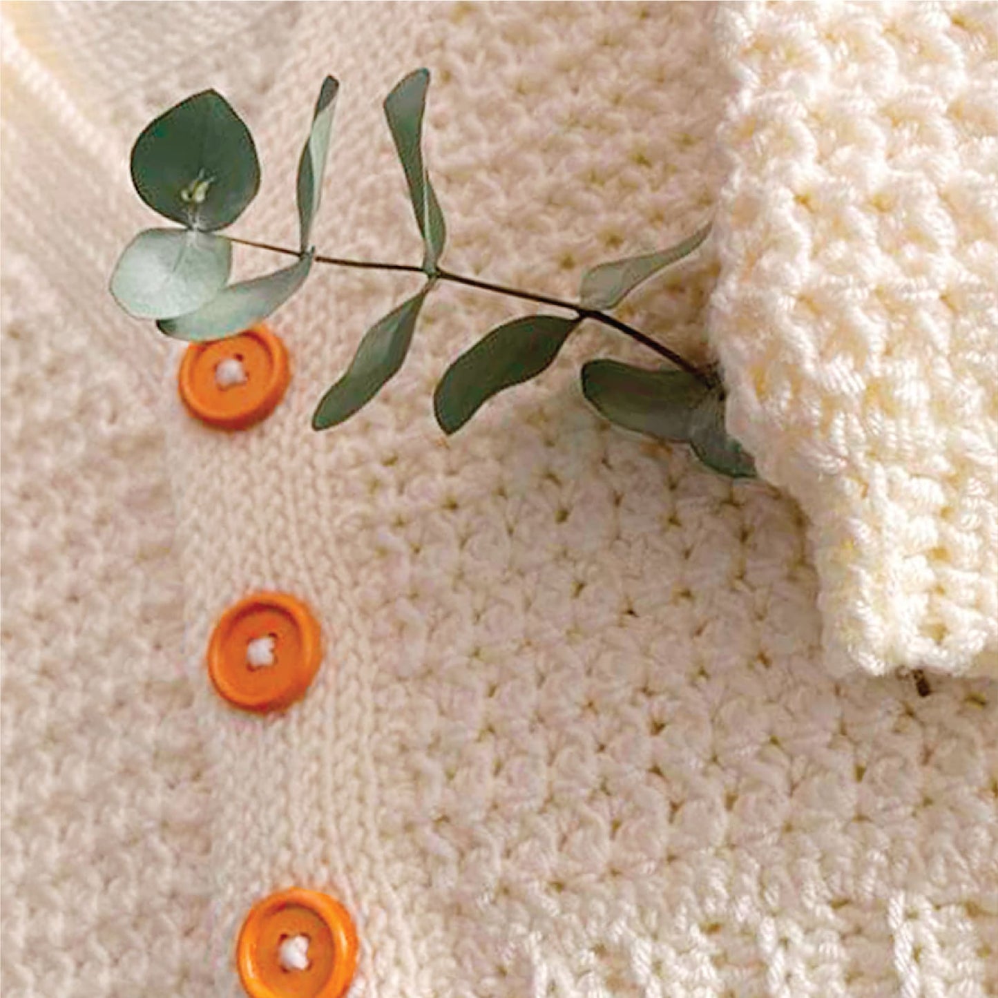 🧸 Explorer Baby Cardigan – Cozy Textured Crochet Pattern (Newborn–8Y)