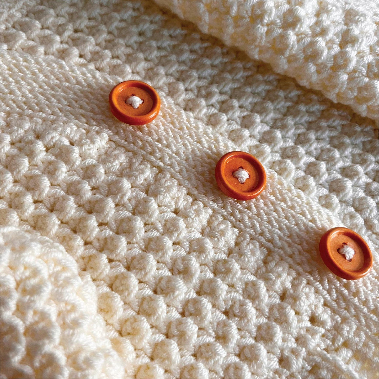 🧸 Explorer Baby Cardigan – Cozy Textured Crochet Pattern (Newborn–8Y)