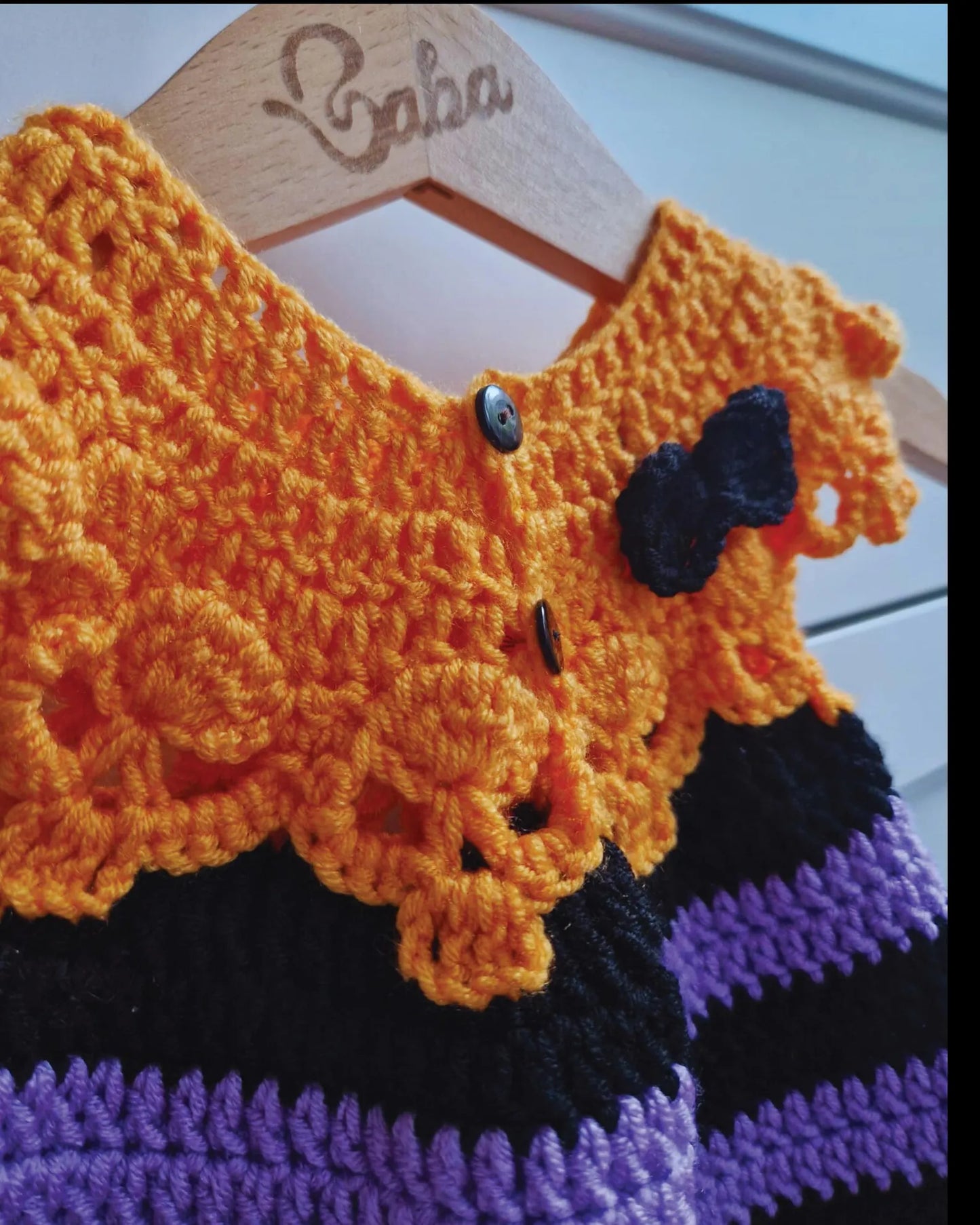 🎃 Spooky-Cute Skull Dress Crochet Pattern 🧶 👶 Newborn–8Y