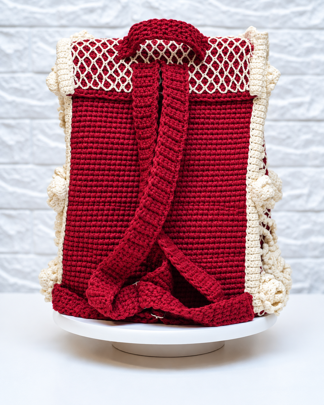 Skeleton Backpack Crochet Pattern PDF | Gothic Bag