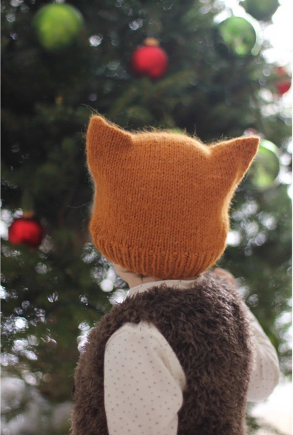 🦊 FOXY & WOLFIE Beanie – Knit Pattern (All Sizes) 🧶