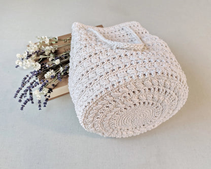 🧶 Boho Bucket Bag – Easy Step-by-Step Crochet