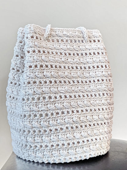 🧶 Boho Bucket Bag – Easy Step-by-Step Crochet