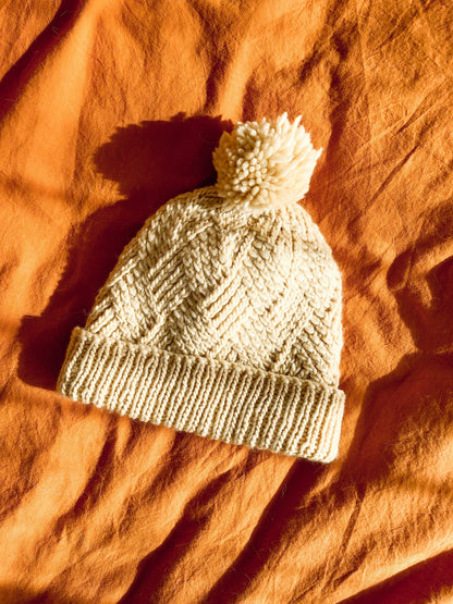 Claire Twist Knit Beanie PDF