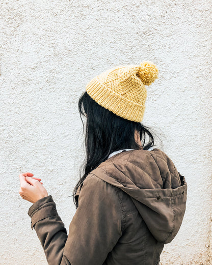 Claire Twist Knit Beanie PDF