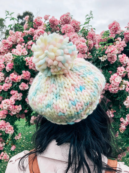 Bardot Beret Knitting Pattern PDF