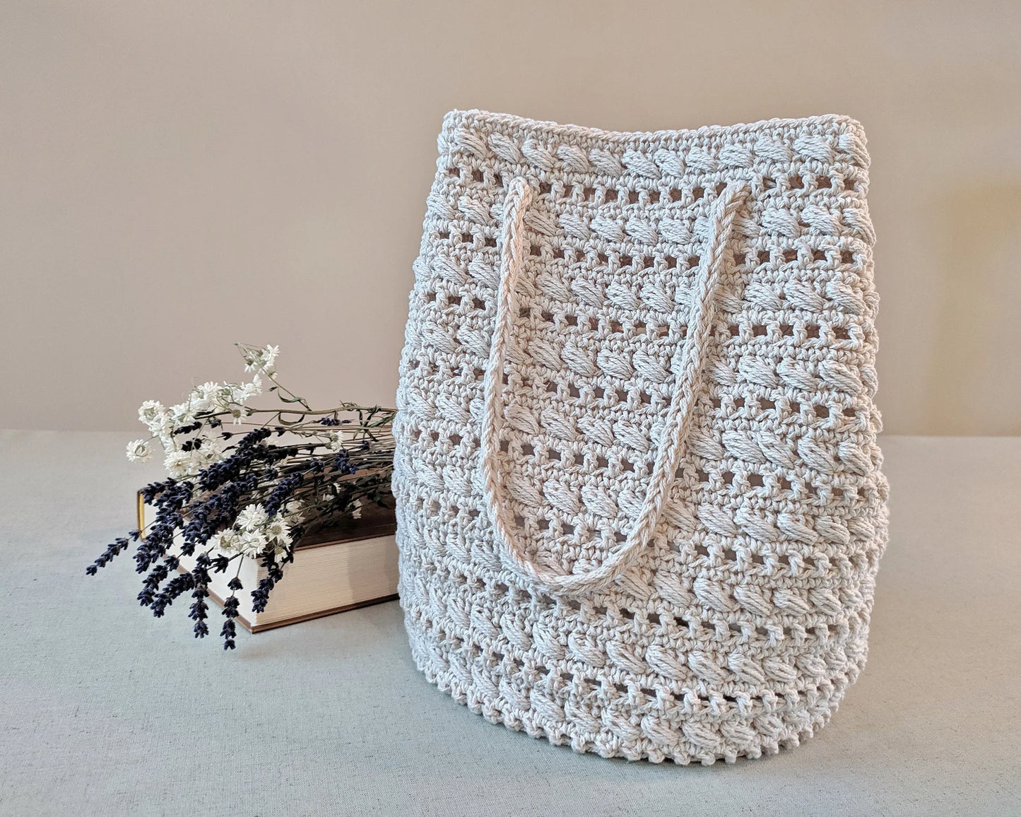 🧶 Boho Bucket Bag – Easy Step-by-Step Crochet