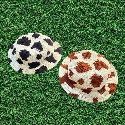 🐮 Moo Mood Bucket Hat – Crochet Pattern PDF