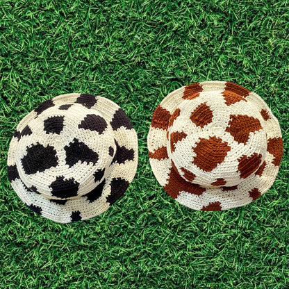 🐮 Moo Mood Bucket Hat – Crochet Pattern PDF