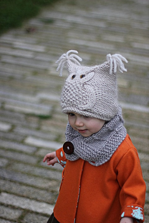 🦉 Owl Knit Hat Pattern – Cozy & Adorable for All Ages (PDF)