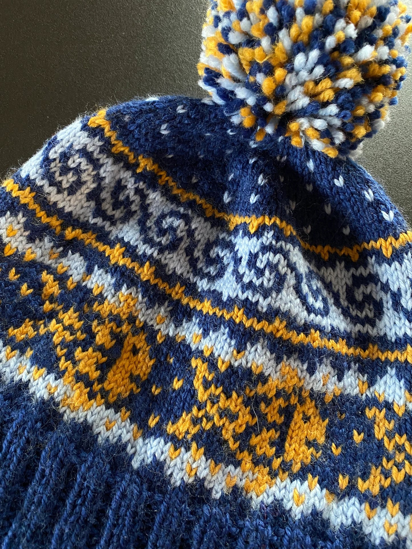 🐠 I Love Fish Beanie – Fun & Easy Knit Pattern (Kids & Adults)