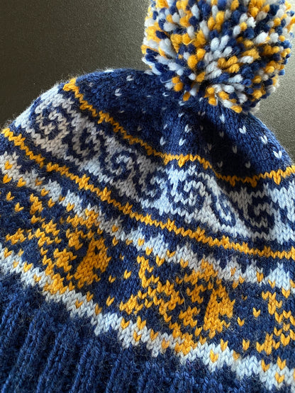 🐠 I Love Fish Beanie – Fun & Easy Knit Pattern (Kids & Adults)