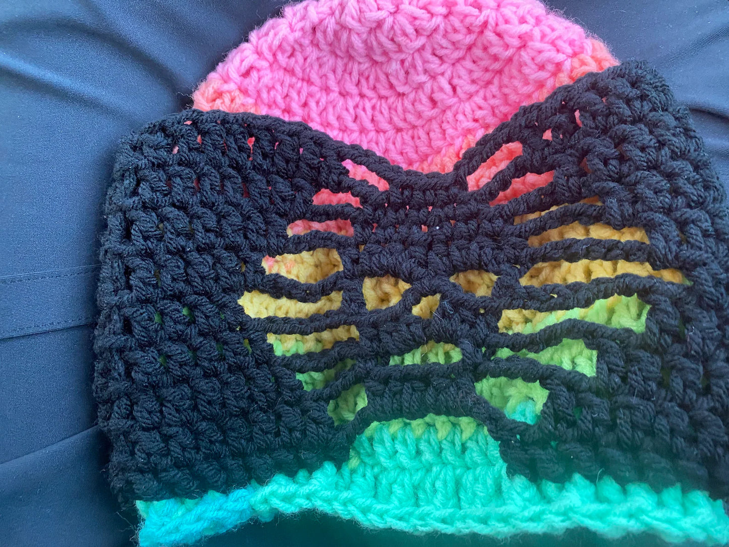 🔥 Cozy Skull Beanie – Easy Beginner Crochet Pattern 🖤💀
