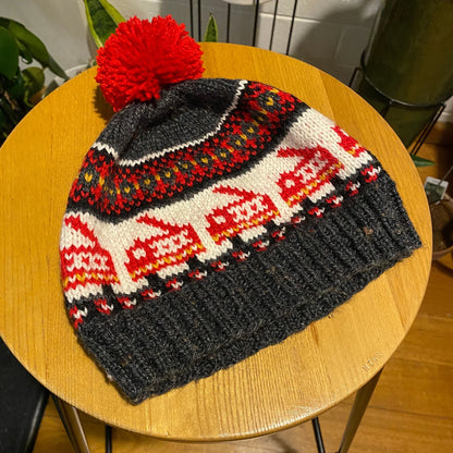 🚒 Fire Engine Knit Beanie – Fun & Easy Pattern (Kids & Adults)