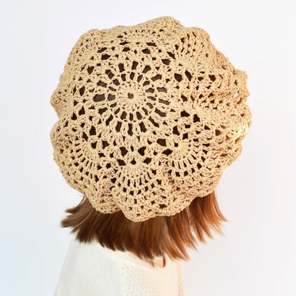 🌸 Lace Beret Crochet Pattern PDF