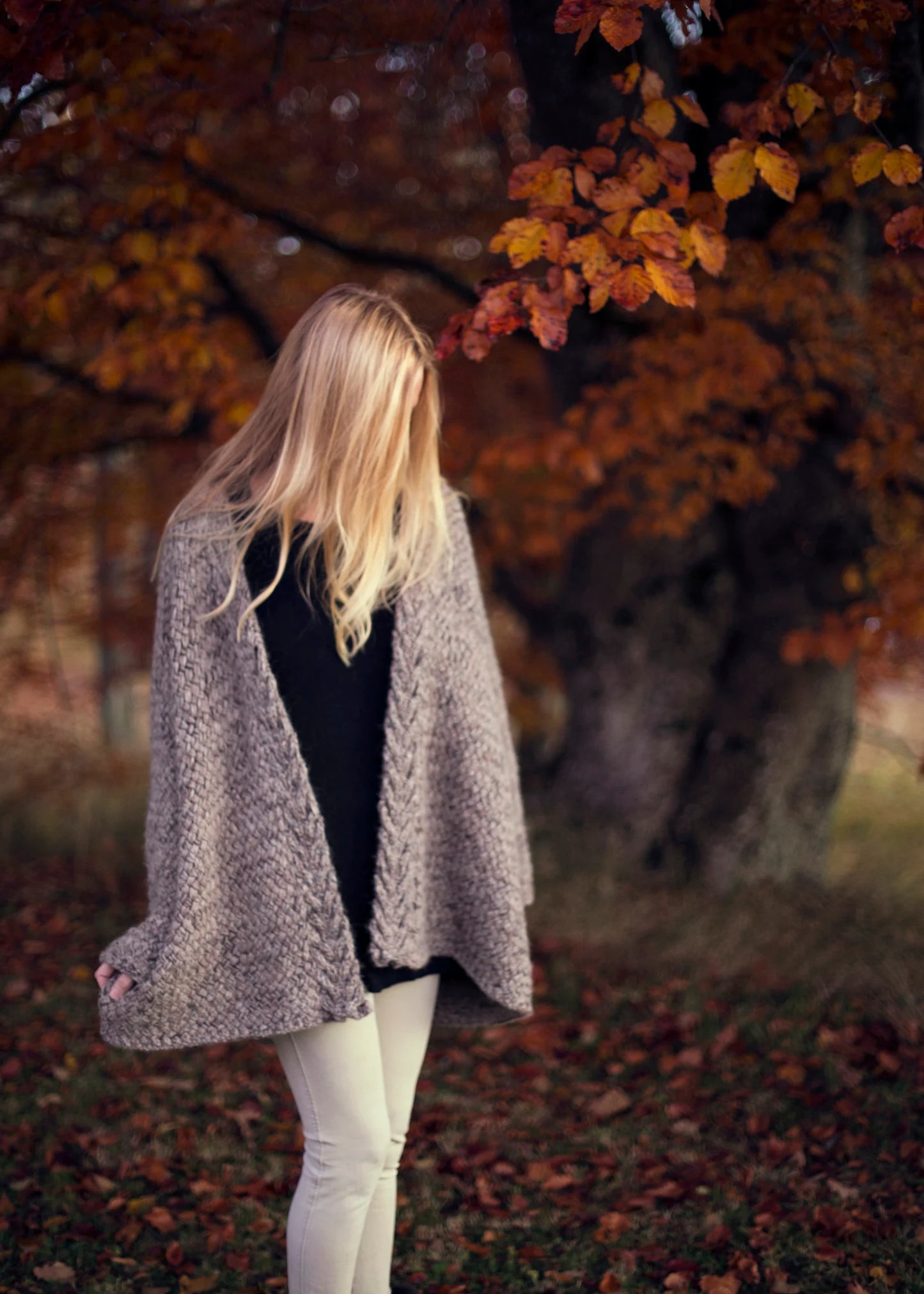 ✨ Dreamy Weave Cardigan – Oversized Knit Pattern 🧶