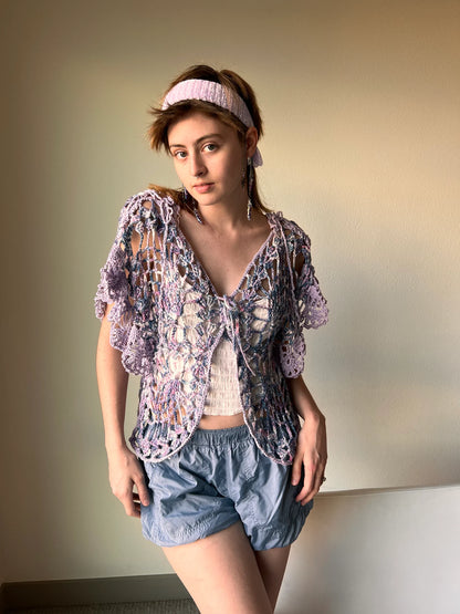 🦋 Fairyland Butterfly Vest Crochet Pattern (PDF)