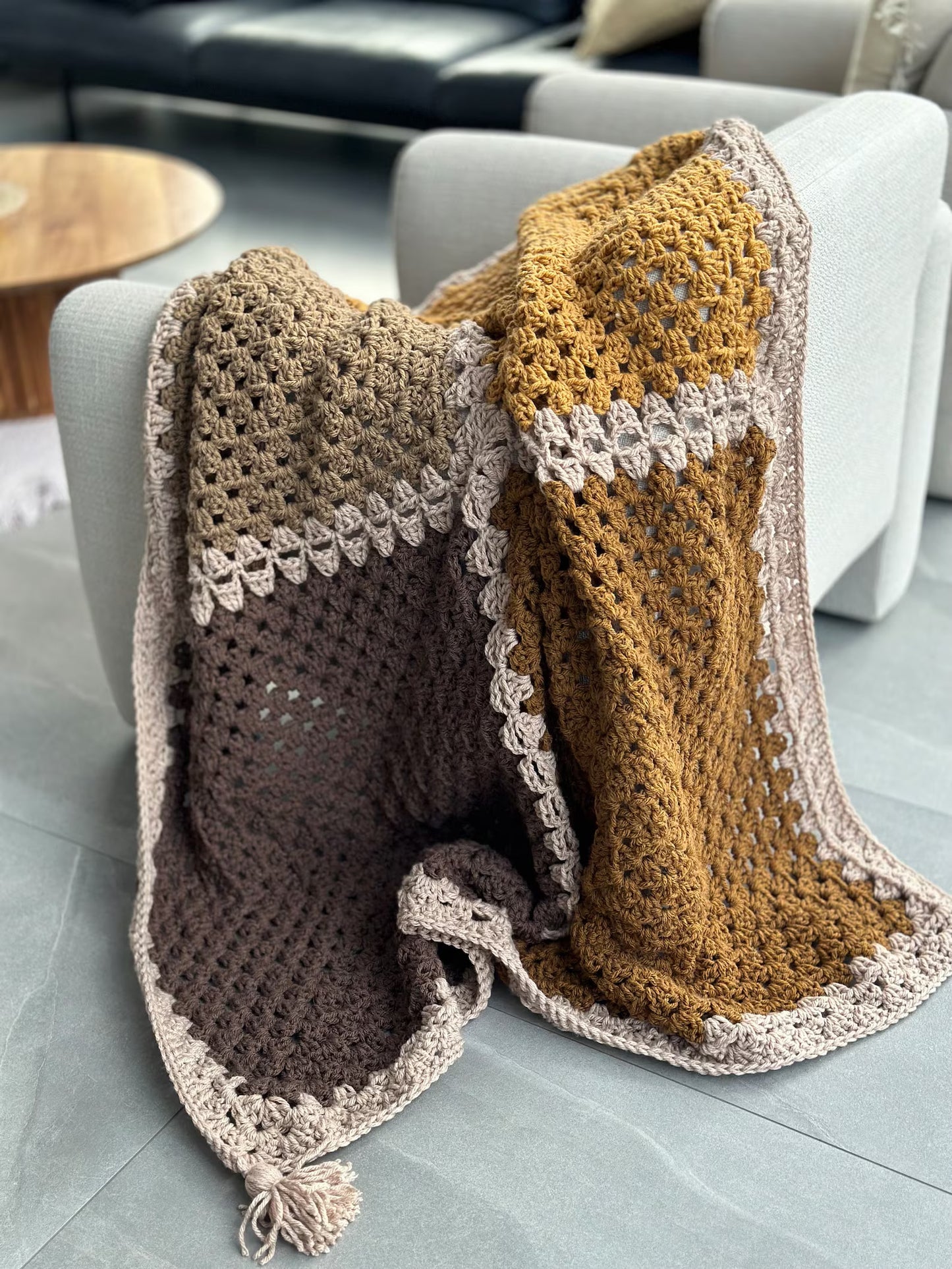 🧶 9 Motifs for a Stunning Crochet Throw – Beginner-Friendly