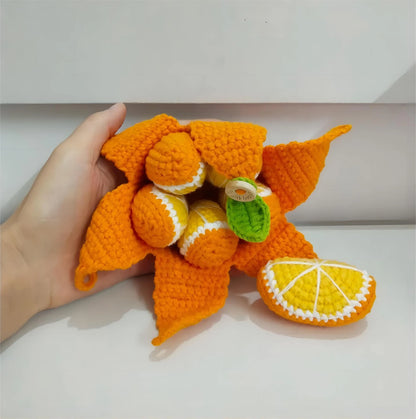 ✨ Orange Crochet Charm 🍊 | PDF Pattern 🧶