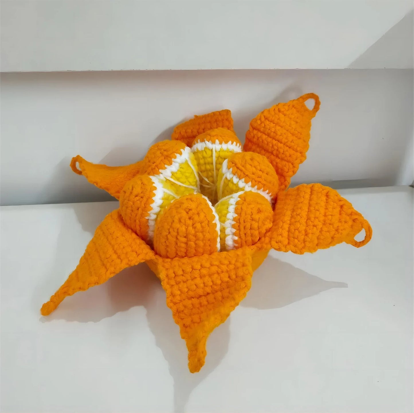 ✨ Orange Crochet Charm 🍊 | PDF Pattern 🧶