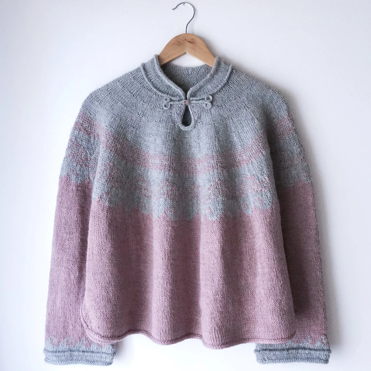 Ceramic Sweater Knitting Pattern | Porcelain Colorwork | XXS–5XL