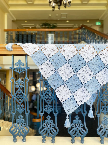 🌸 Blossom Breeze Blanket – Join-as-You-Go Crochet Squares 🧶