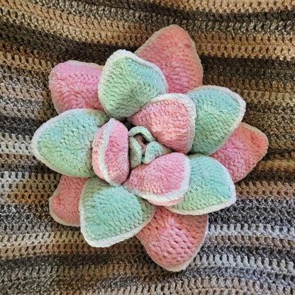 Flower Pillow Crochet Pattern PDF