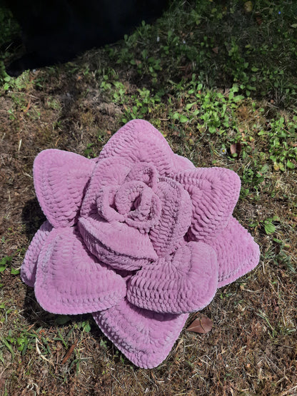 Flower Pillow Crochet Pattern PDF