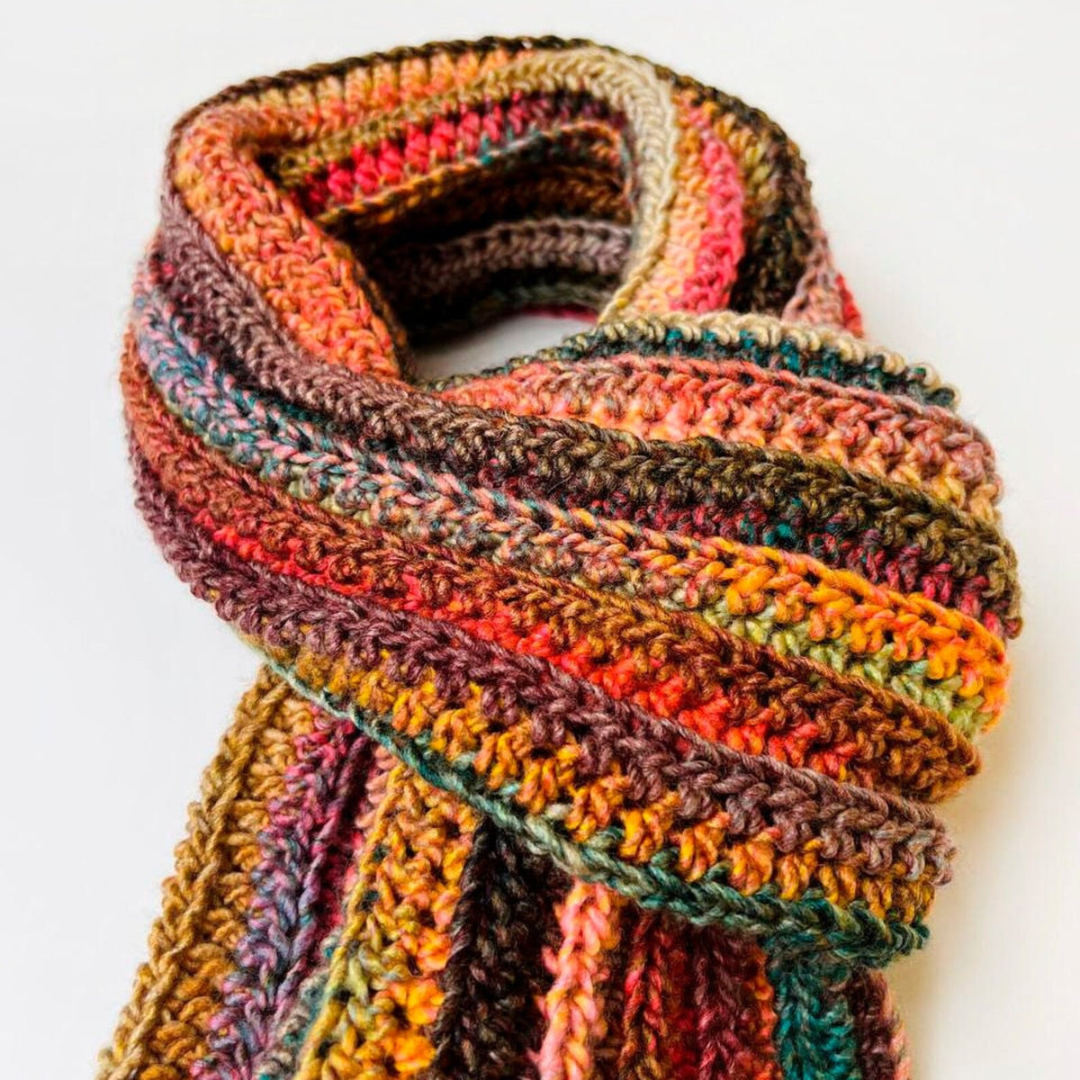 Autumn Hugs Set Crochet Pattern PDF | Beanie, Scarf & Headband