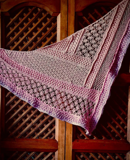 ✨ Elegant Crochet Shawl Pattern – Lightweight Summer Wrap 🧶