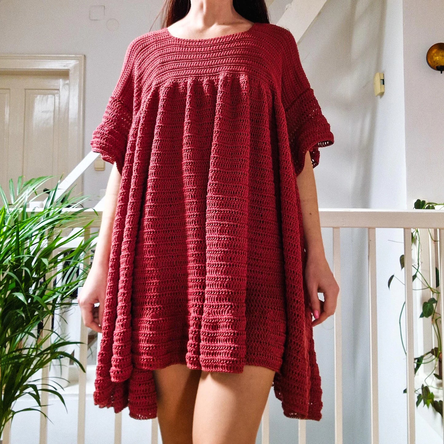 ☀️ Luna Crochet Dress – Breezy & Stylish Summer Tunic