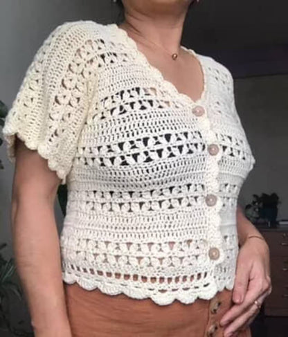 Beginner Summer Crochet Top Pattern PDF