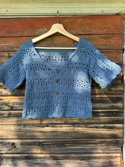 Beginner Summer Crochet Top Pattern PDF