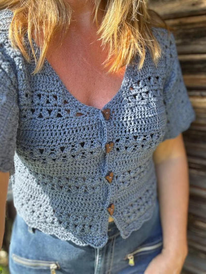 Beginner Summer Crochet Top Pattern PDF