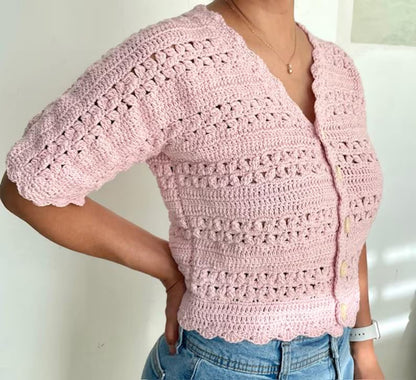 Beginner Summer Crochet Top Pattern PDF