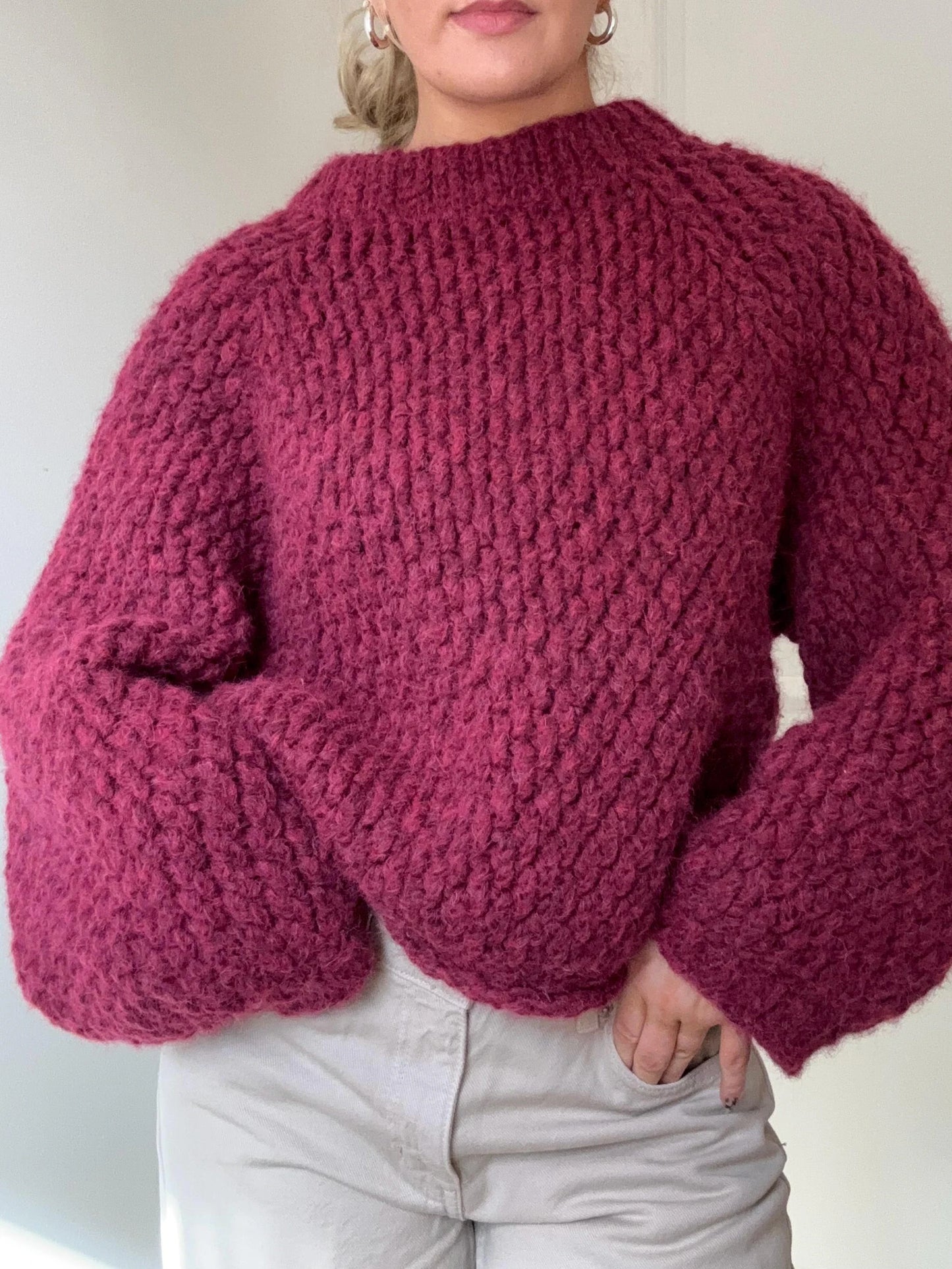 ❄️ Fjord Sweater Crochet Pattern ✨