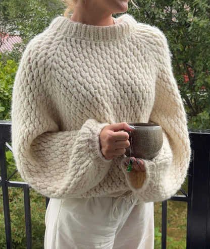 ❄️ Fjord Sweater Crochet Pattern ✨