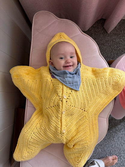 ⭐ Baby Star Suit Crochet Pattern PDF