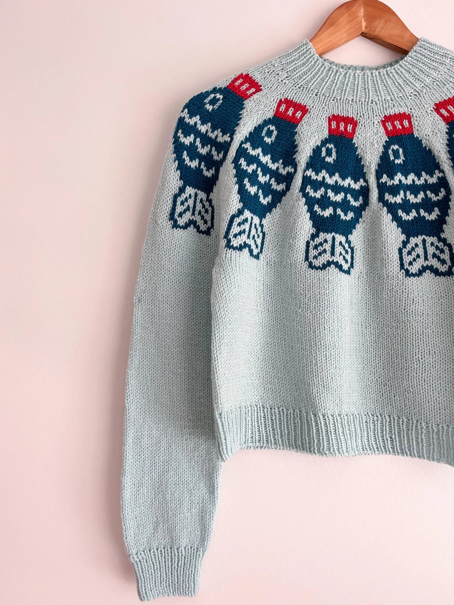 Sushi Date Sweater Knitting Pattern PDF