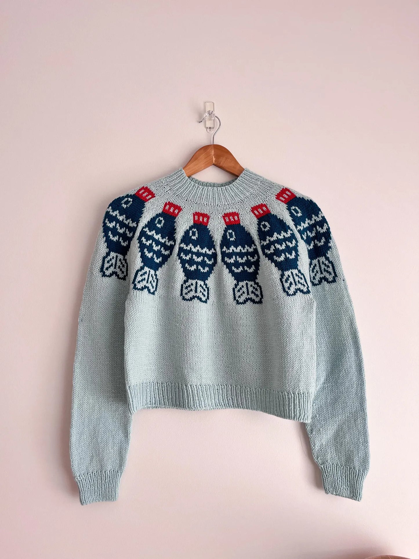 Sushi Date Sweater Knitting Pattern PDF
