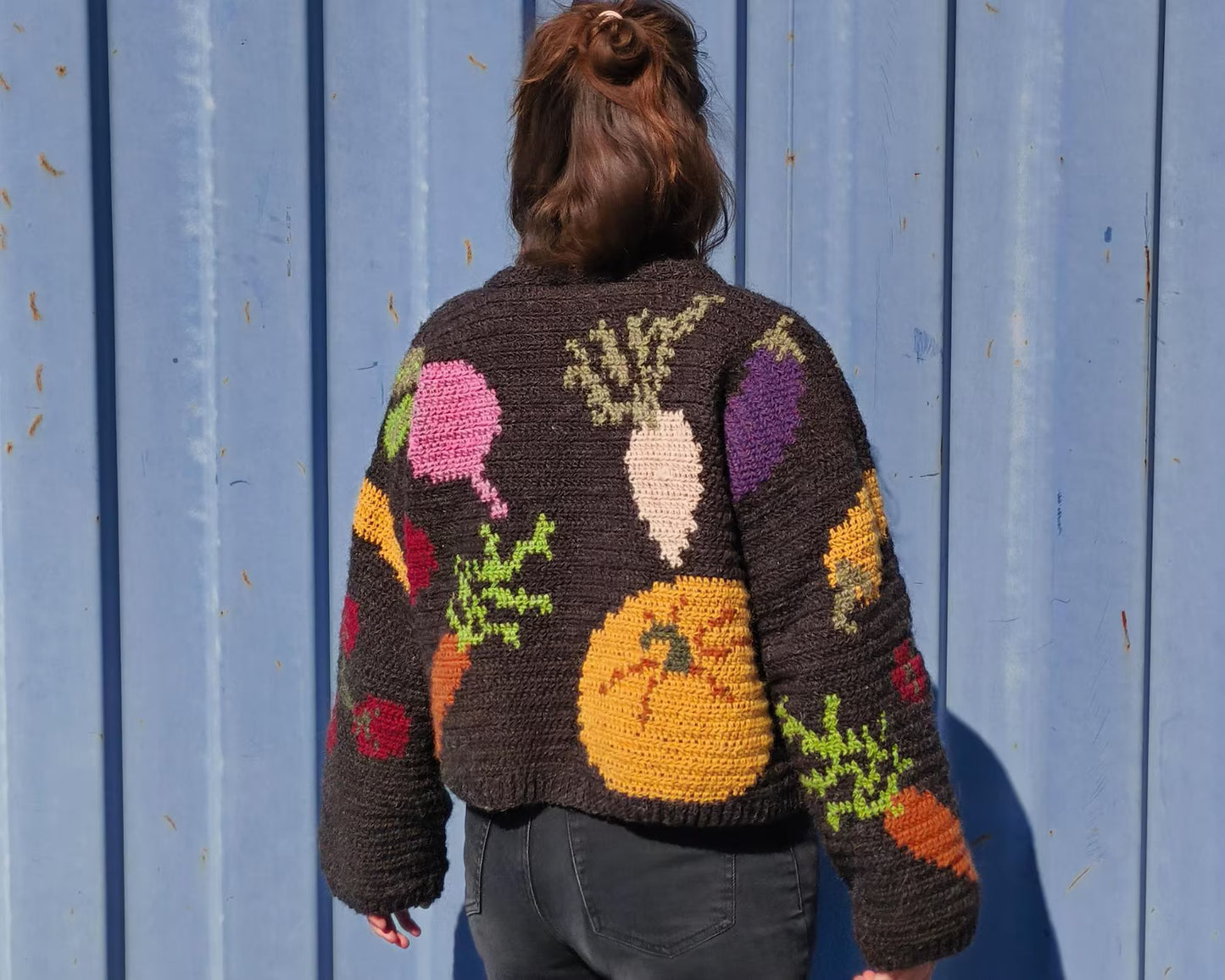 Garden Cardigan Crochet Pattern PDF