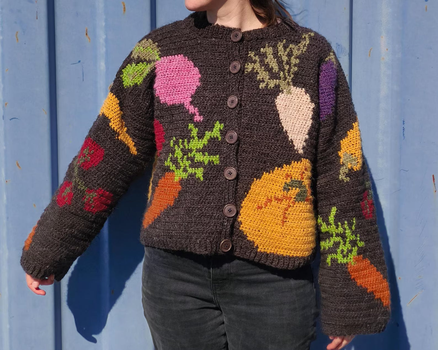 Garden Cardigan Crochet Pattern PDF