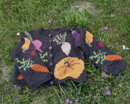 Garden Cardigan Crochet Pattern PDF