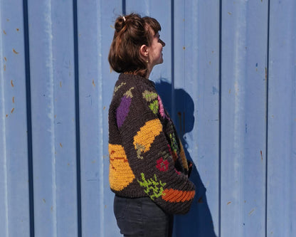 Garden Cardigan Crochet Pattern PDF