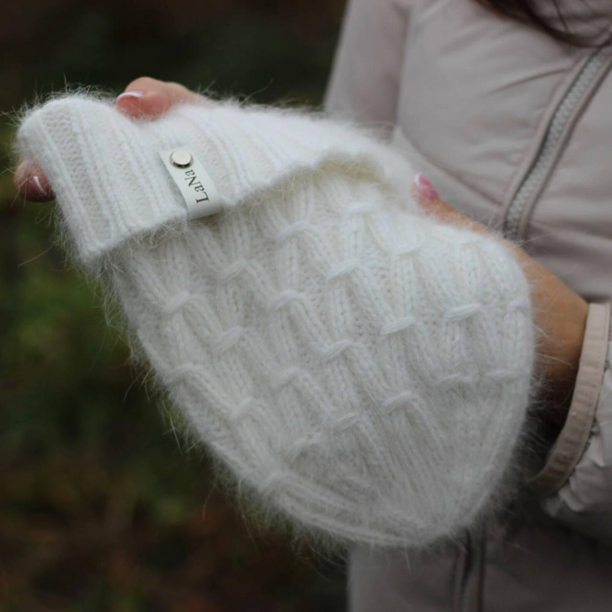 Rhombus Hat Knitting Pattern | Textured Beanie PDF