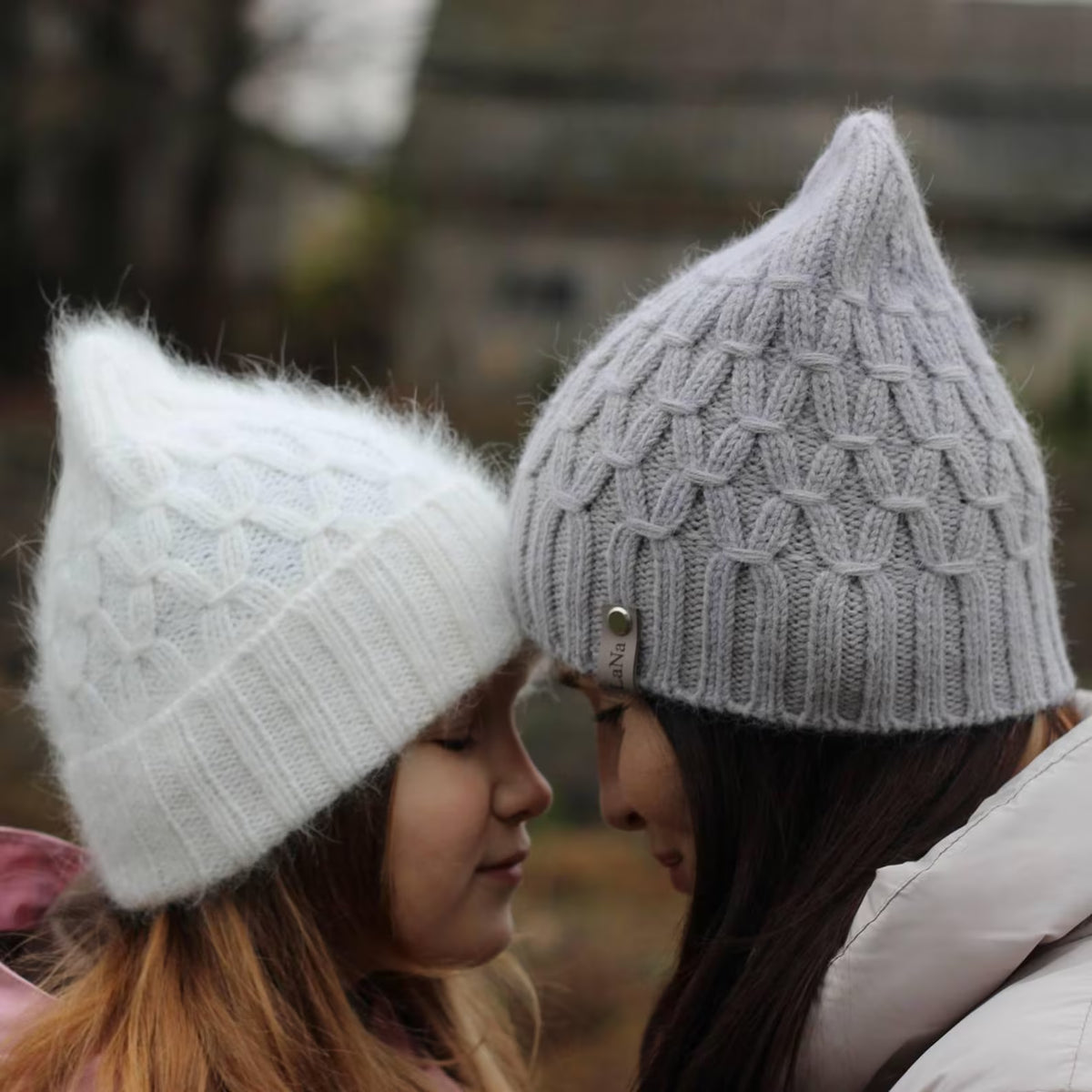 Rhombus Hat Knitting Pattern | Textured Beanie PDF